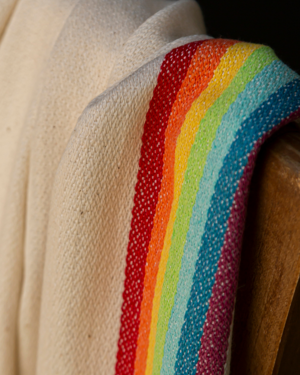 Samimi Bambus-Hamamtuch im exklusiven Rainbow-Design